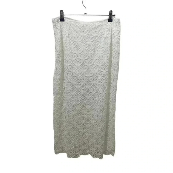 For Love & Lemons Charmaine Midi Skirt Size Medium - Picture 3 of 6